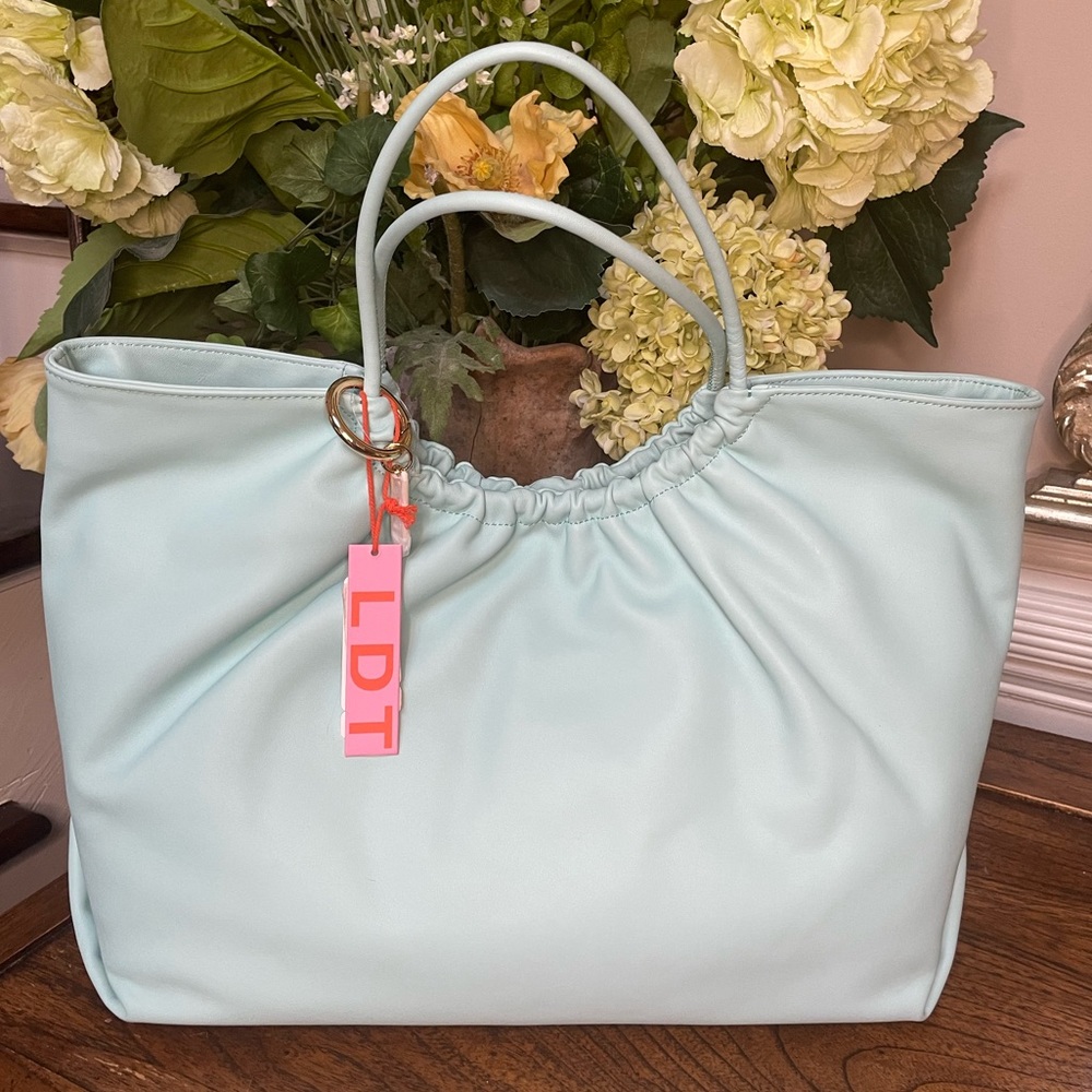 LDT Lilly Tote in Robin Egg Blue